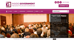 Desktop Screenshot of insidegovernment.co.uk